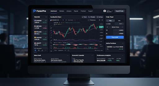 Novyrax Markets dashboard interface